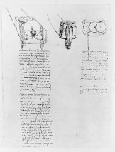 The first pedometer illustrations by Leonardo da Vinci.